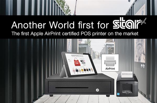 Star Micronics displays first Apple Certified AirPrint™ POS Printer at NRF  2018, New York City