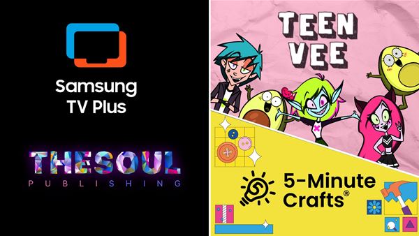 TheSoul Publishing izlaiž FAST kanālus Samsung TV Plus